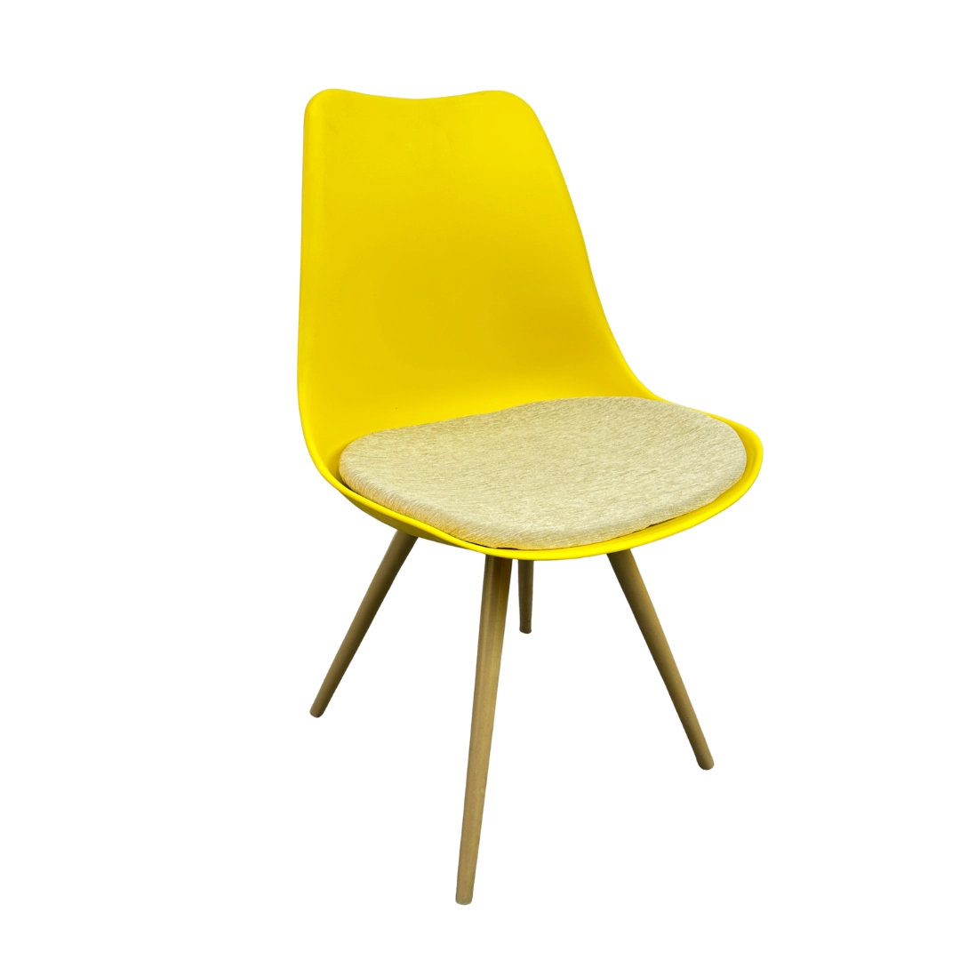 Solfa Signature Tulip Chair Yellow Color